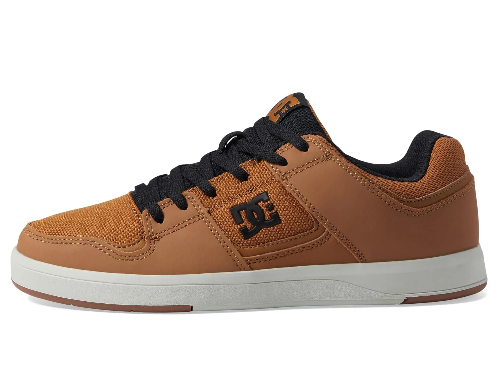 DC Cure Casual Low Top Skate Shoes Sneakers Black/Olive 10.5 D (M)
