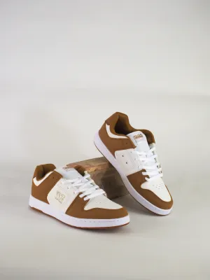Dc Shoes - Mantecca 4 Skate Shoes - Brown / Oyster White