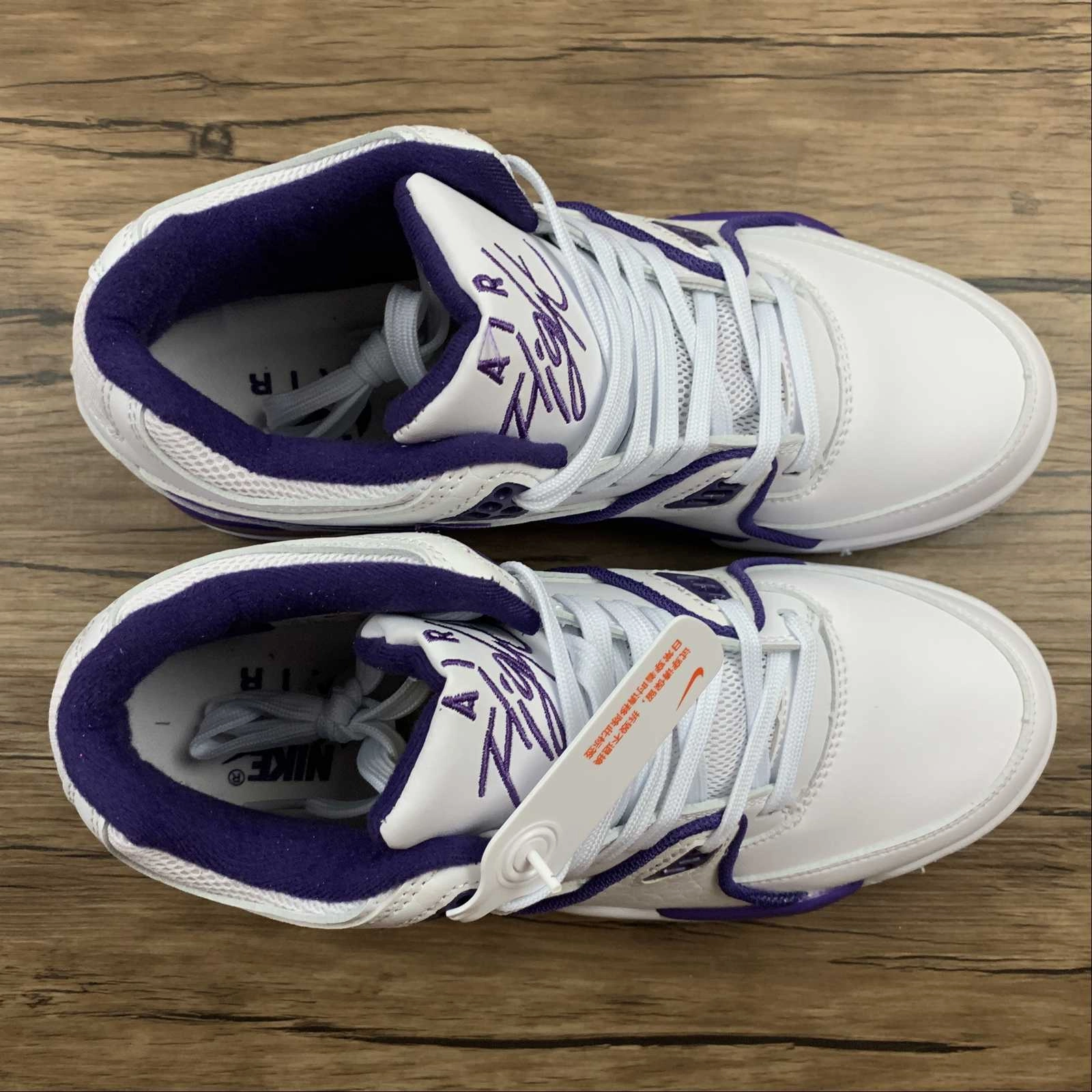 Street Motion Air Flight 89 White Court Purple CN0050-101