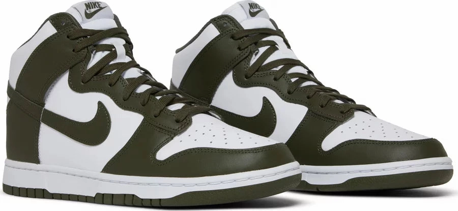 Fast Action Airflow Enhanced Tongue Nike Dunk High Cargo Khaki