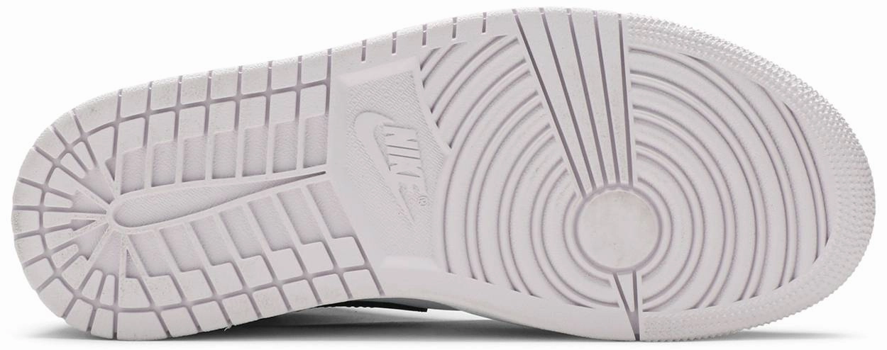 Nike Jordan 1 Mid Barely Rose W Comfortable Straps Arch Support Footbeds