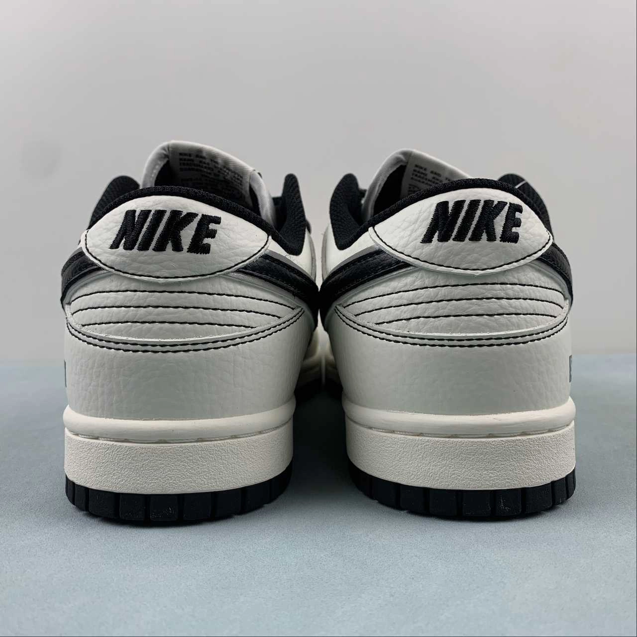 Breathable mesh Supreme x SB Dunk Low Off White Black RM2308-237