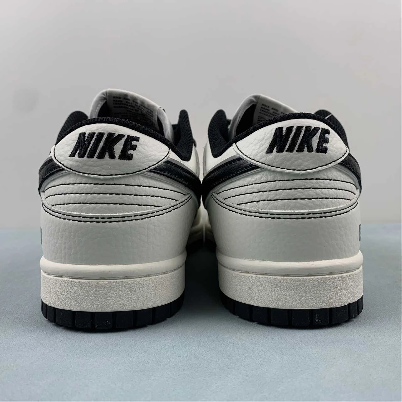 Comfort Padded Hybrid style Supreme x SB Dunk Low Off White Black RM2308-237