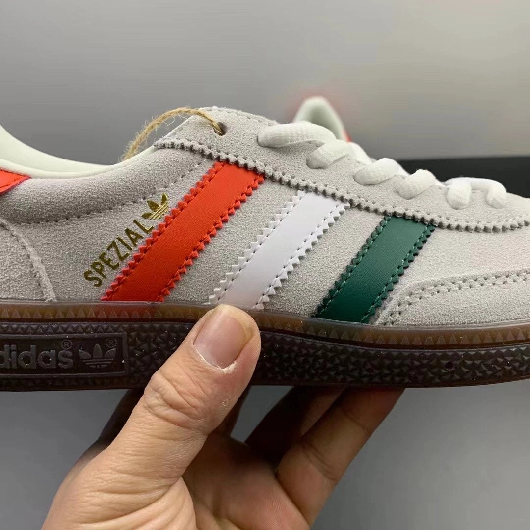 Adidas Handball Spezial St. Patrick's Day Clear Brown White Gold Metallic DB3570 bootie - style design shoes