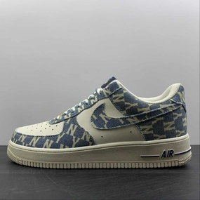 MLB x Air Force 1 07 Low Denim Blue White CW1888-602 Pump Style Any Occasion