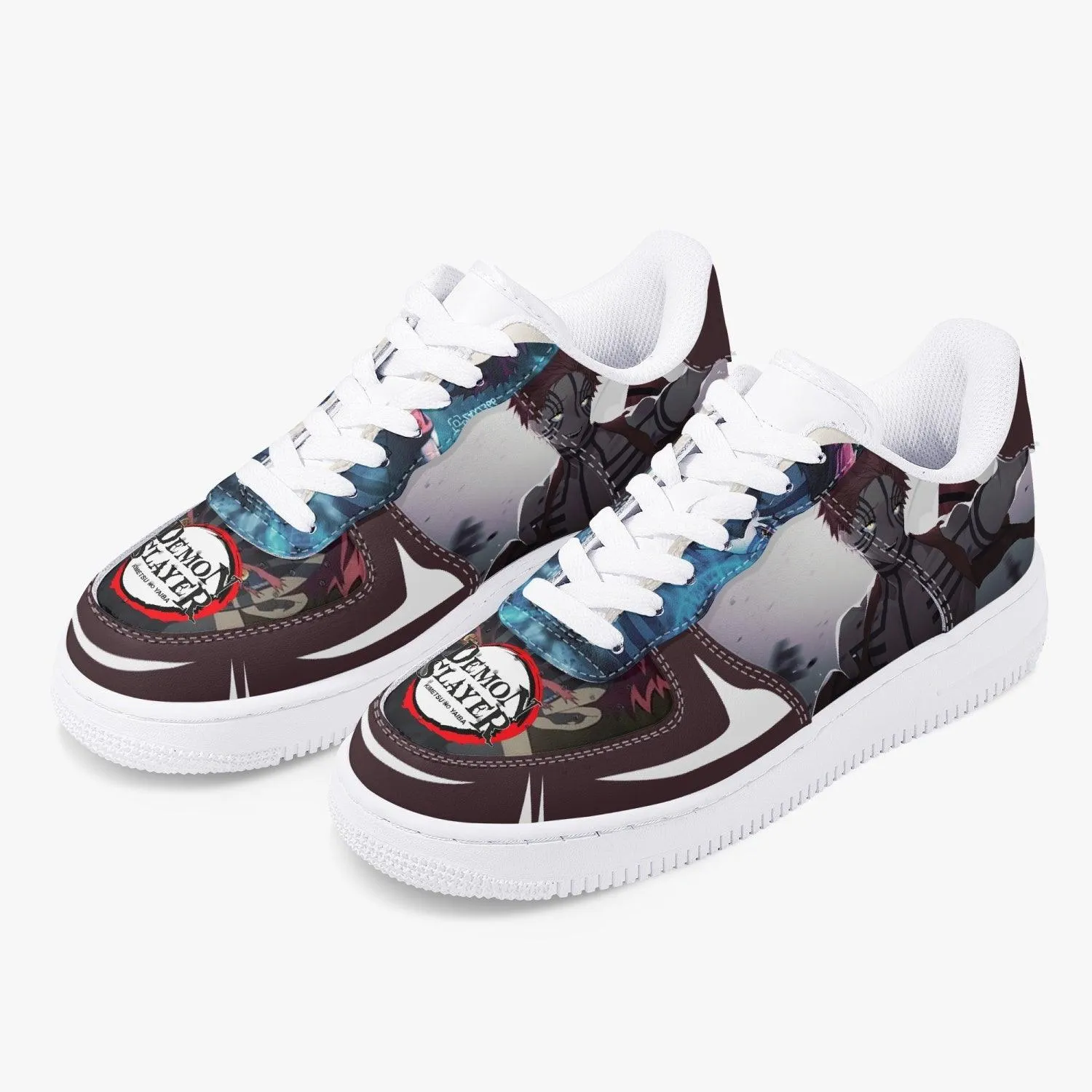 Demon Slayer Akaza AF1 Anime Shoes