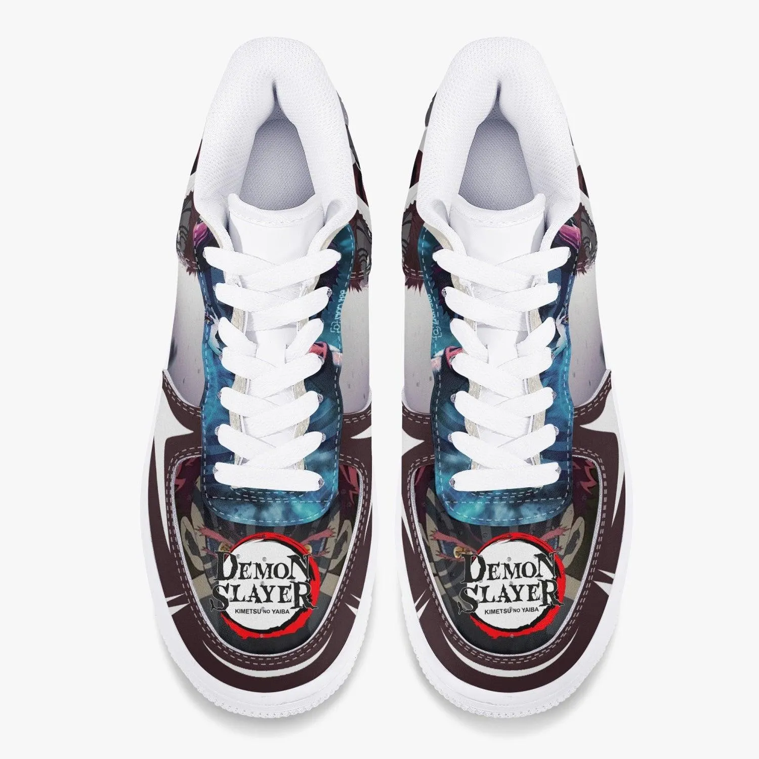 Demon Slayer Akaza AF1 Anime Shoes