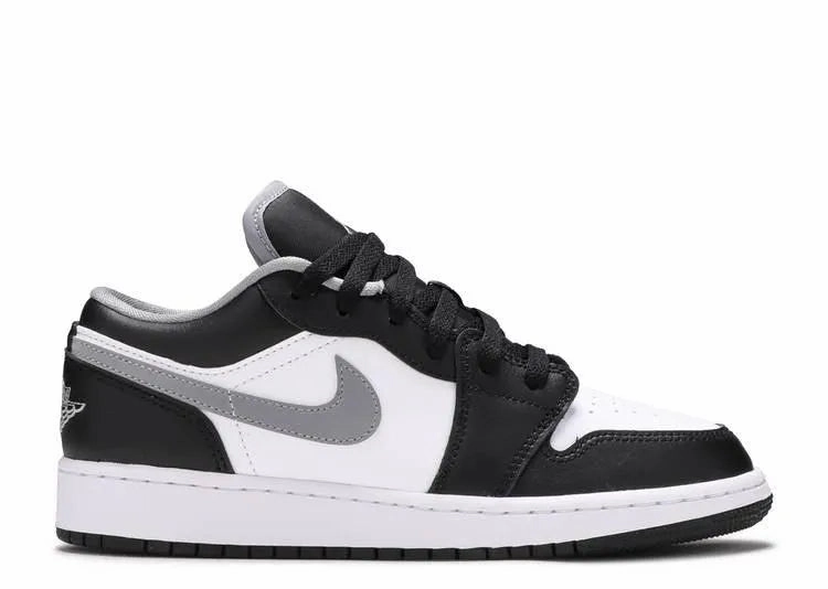 Air Jordan 1 Low Black Medium Grey (GS) Comfort Heel Uni Life