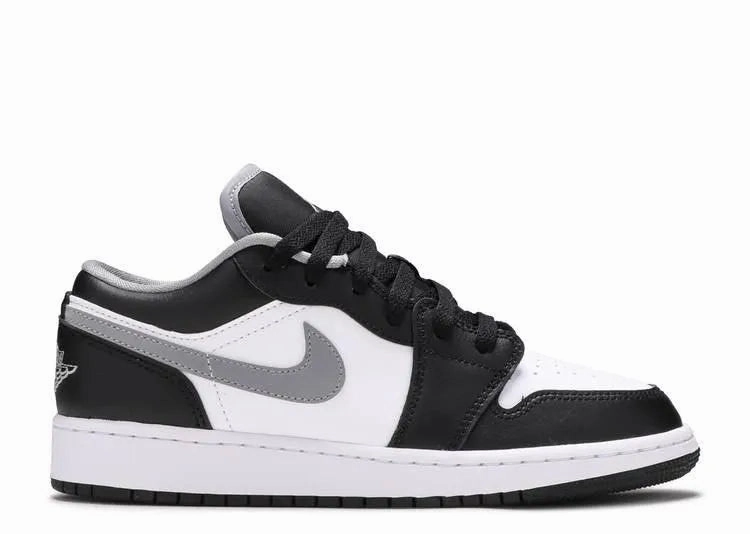 Flight Go Air Jordan 1 Low Black Medium Grey (GS)