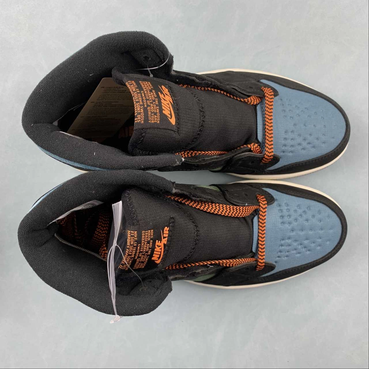 Memory Foam Padding Air Jordan 1 High Element Gore-Tex Sky J Light Olive Bright Mandarin Sail DB2889-003