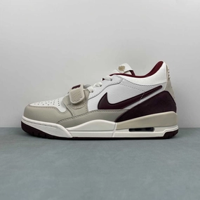 Air Jordan Legacy 312 Low Sail Burgundy Crush Sail IB4712-161 Lateral Support Breathable Insoles