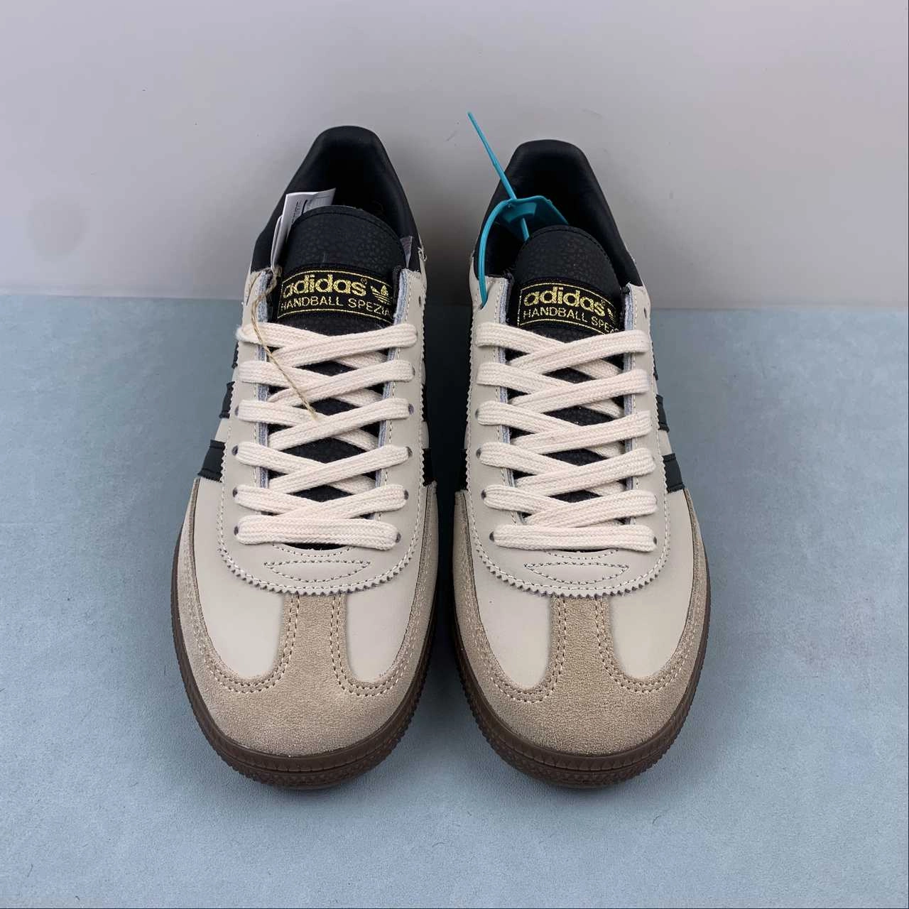 Adidas Handball Spezial Wonder White Core Black Magic Beige IE3698 windproof jackets