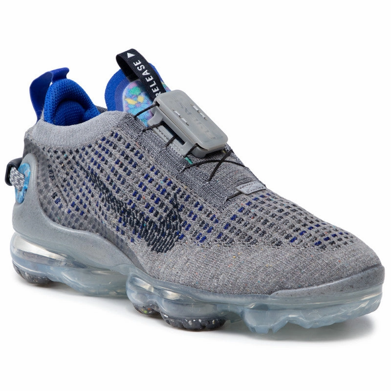 Air VaporMax 2020 FK Particle Grey Dark Obsidian CW1765 002 Foot Motion Elastic Collar