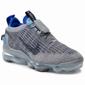 Air VaporMax 2020 FK Particle Grey Dark Obsidian CW1765 002 Foot Motion Elastic Collar