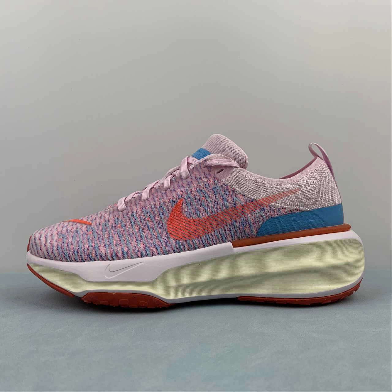 Reflective Comfort Zone ZoomX Invincible Run FK 3 Pink Foam Racer Blue Bright Crimson DR2660-600