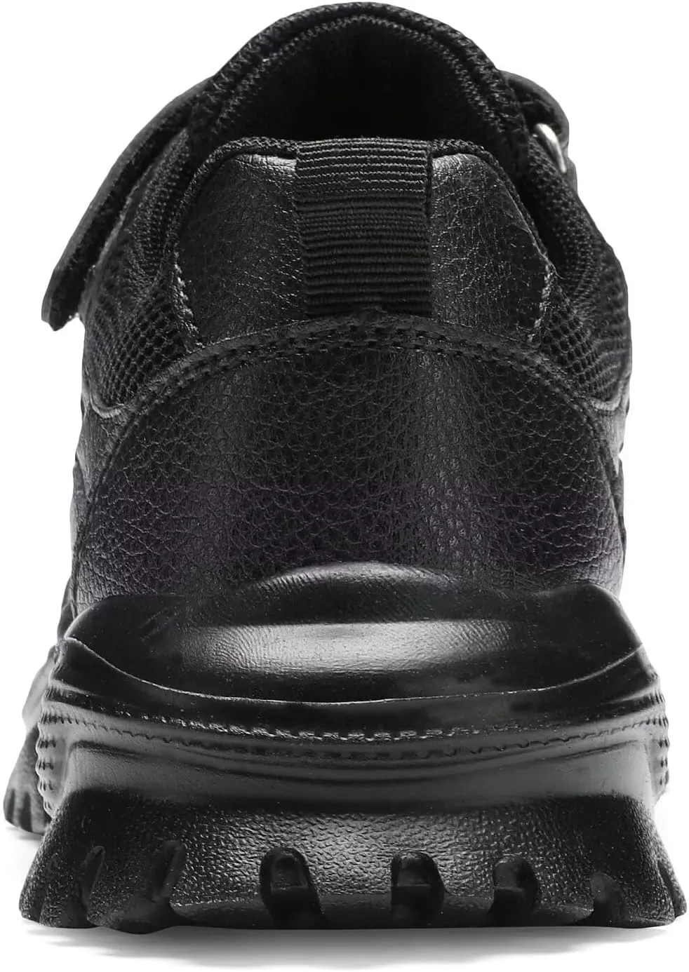 DSWED Black Boys Running Shoes for Girls Leather wear Athletic Kids Fashion Sneakers Tennis Shoes Big Kid Size