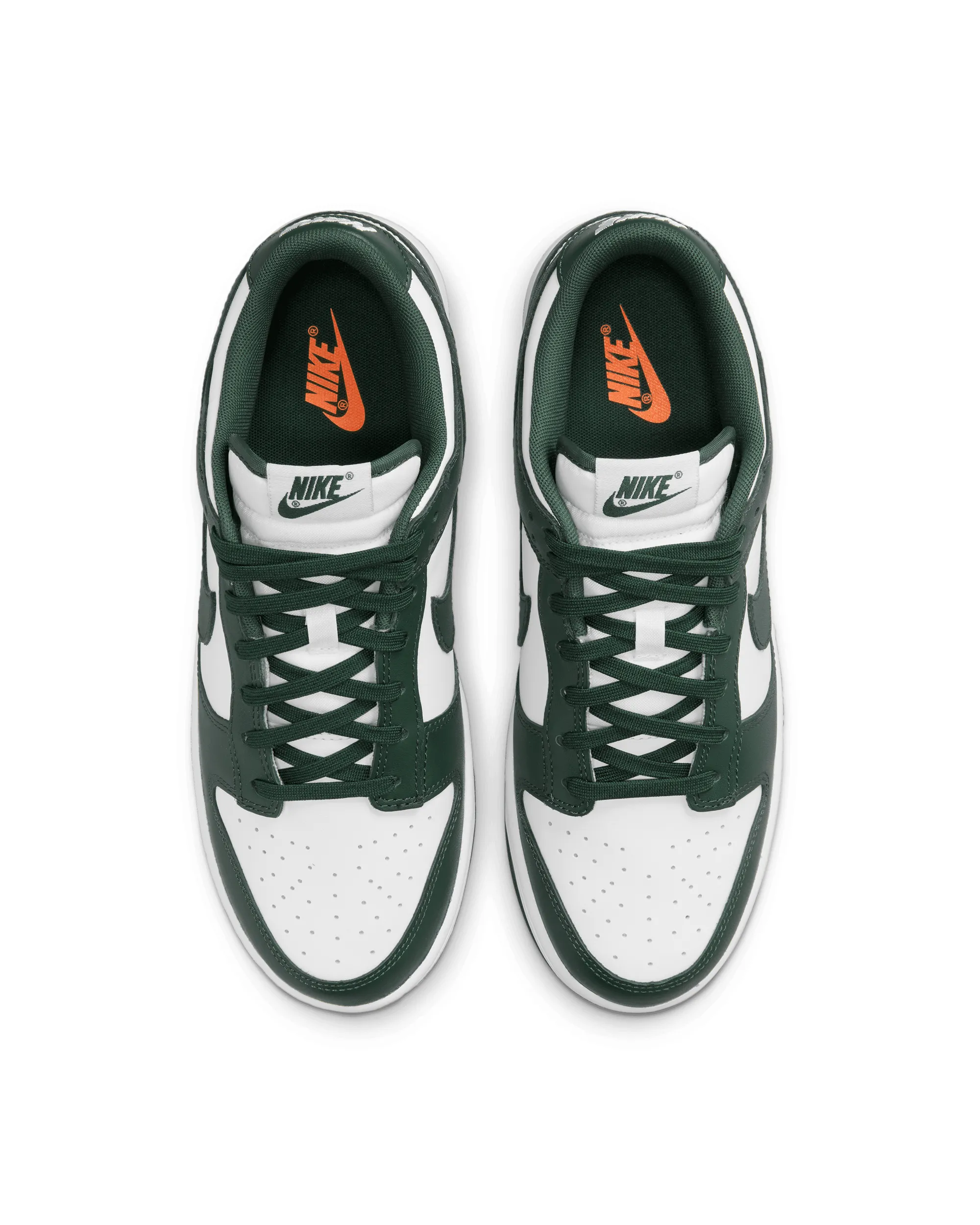 Dunk Low Retro "Michigan State" - White / Team Green
