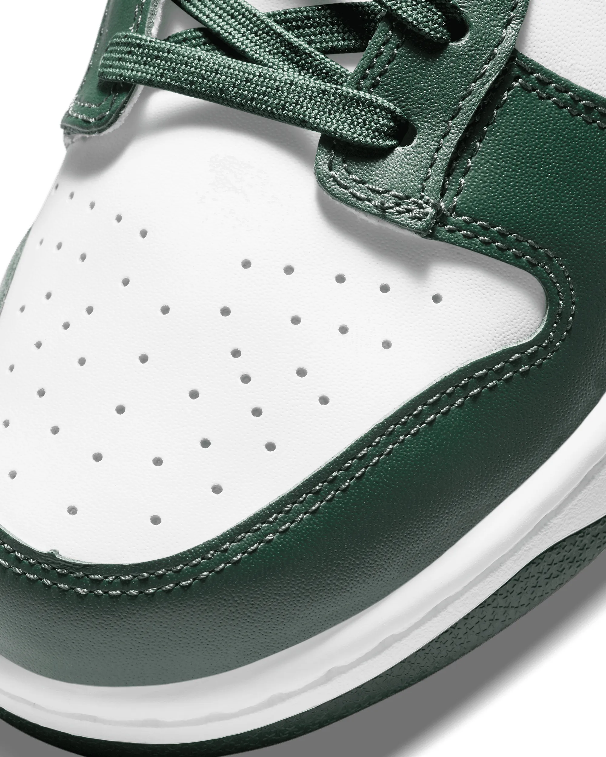 Dunk Low Retro "Michigan State" - White / Team Green