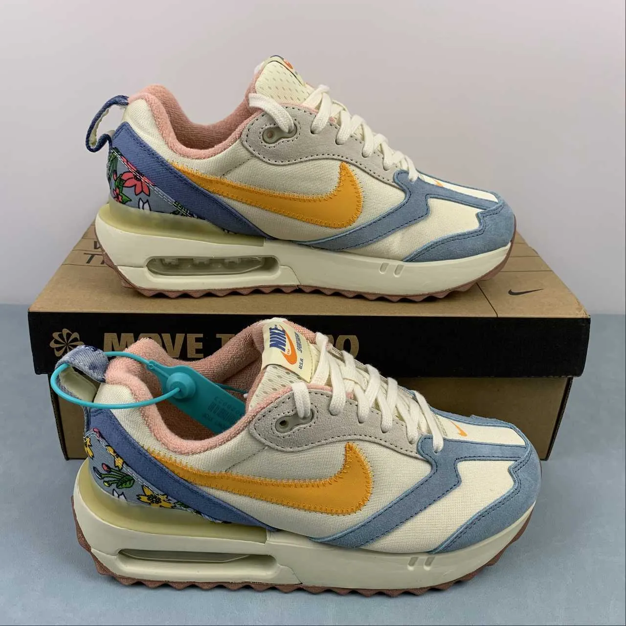 Upgradeable Enhanced Performance Air Max Dawn Coconut Milk University Gold DV1488-172