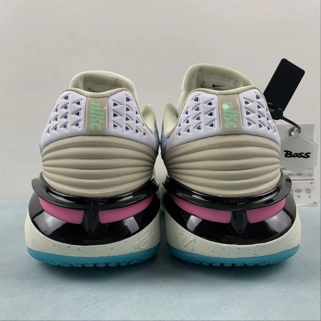 Air Zoom G.T Cut 2 Sail Pink Spell Blue Light Orewood Brown Black FN0234-104 Flex Motion