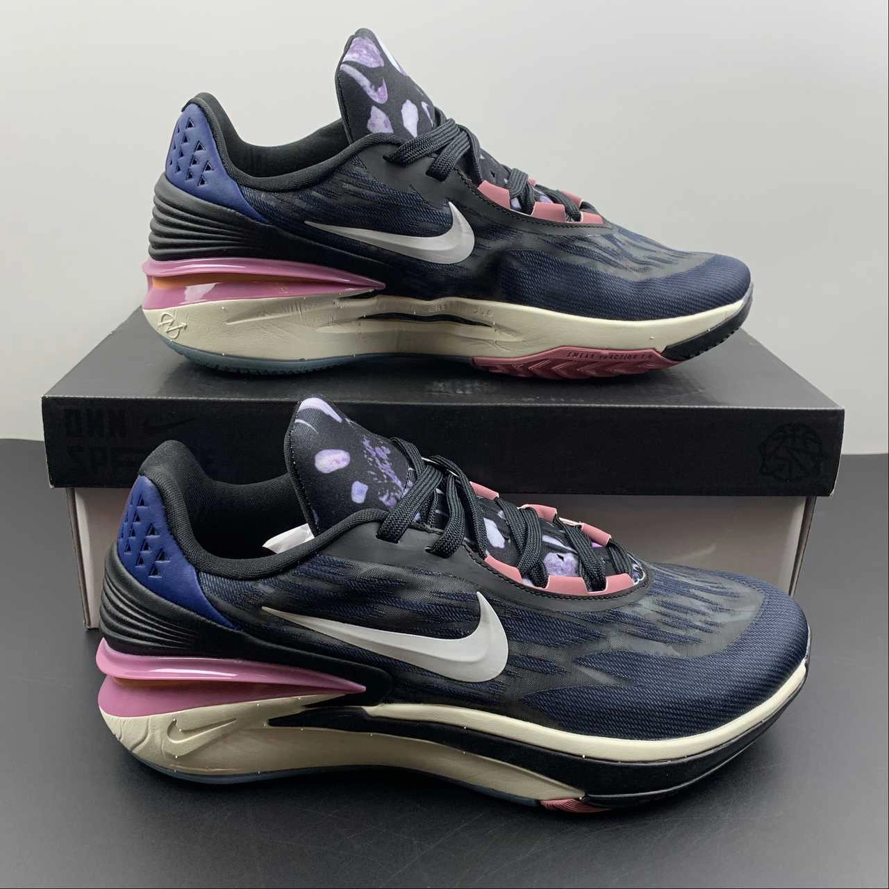 Air Zoom G.T Cut 2 EP Dark Blue Black-Jujube DJ6015-003 Cardio Routine