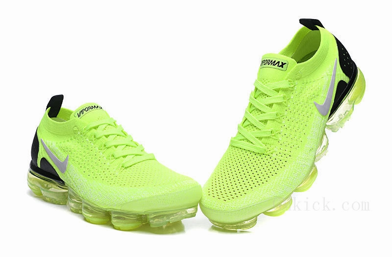 Air VaporMax Flyknit 2.0 Blue Lagoon Blk-Prsn Vlt-Ht Lv 642842-700 Seamless Comfort