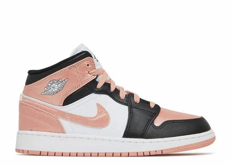 Air Jordan 1 Mid Madder Root (GS) Stable Landing Effortless Glide