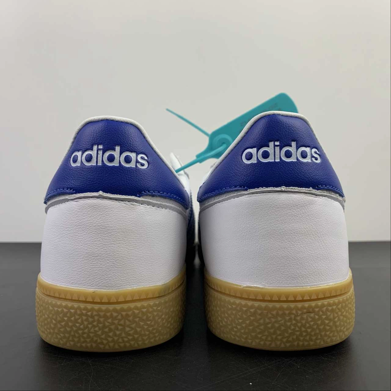 Bright Color Moisture-wicking Adidas Handball Spezial Cloud White Navy Blue ID6964