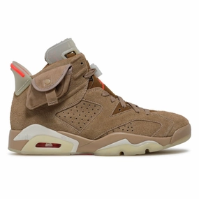 Nike Air Jordan 6 Retro Travis Scott British Khaki DH0690 200 Impact Resistant Midsole
