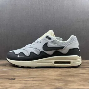 adjustable fit shoes Patta x Air Max 1 Monarch Dark Grey Black White DH1348-002