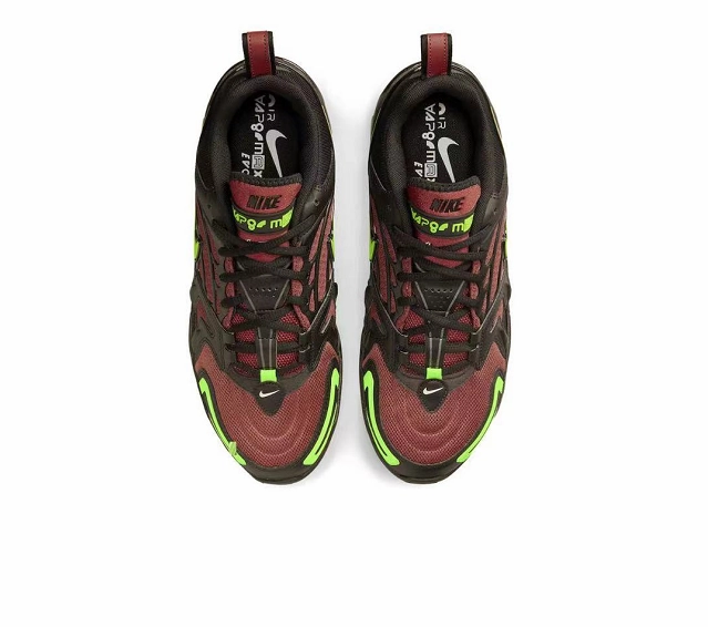 Freedom Fit Air VaporMax Evo Redstone Electric Green Black White DC9393-600