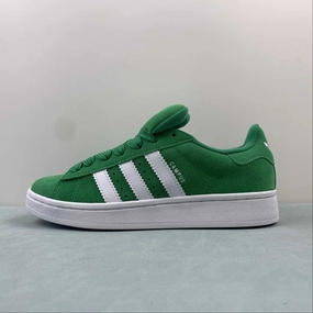 Adidas Campus 00s Green Cloud White ID7029 Flex grooves Velcro   closure