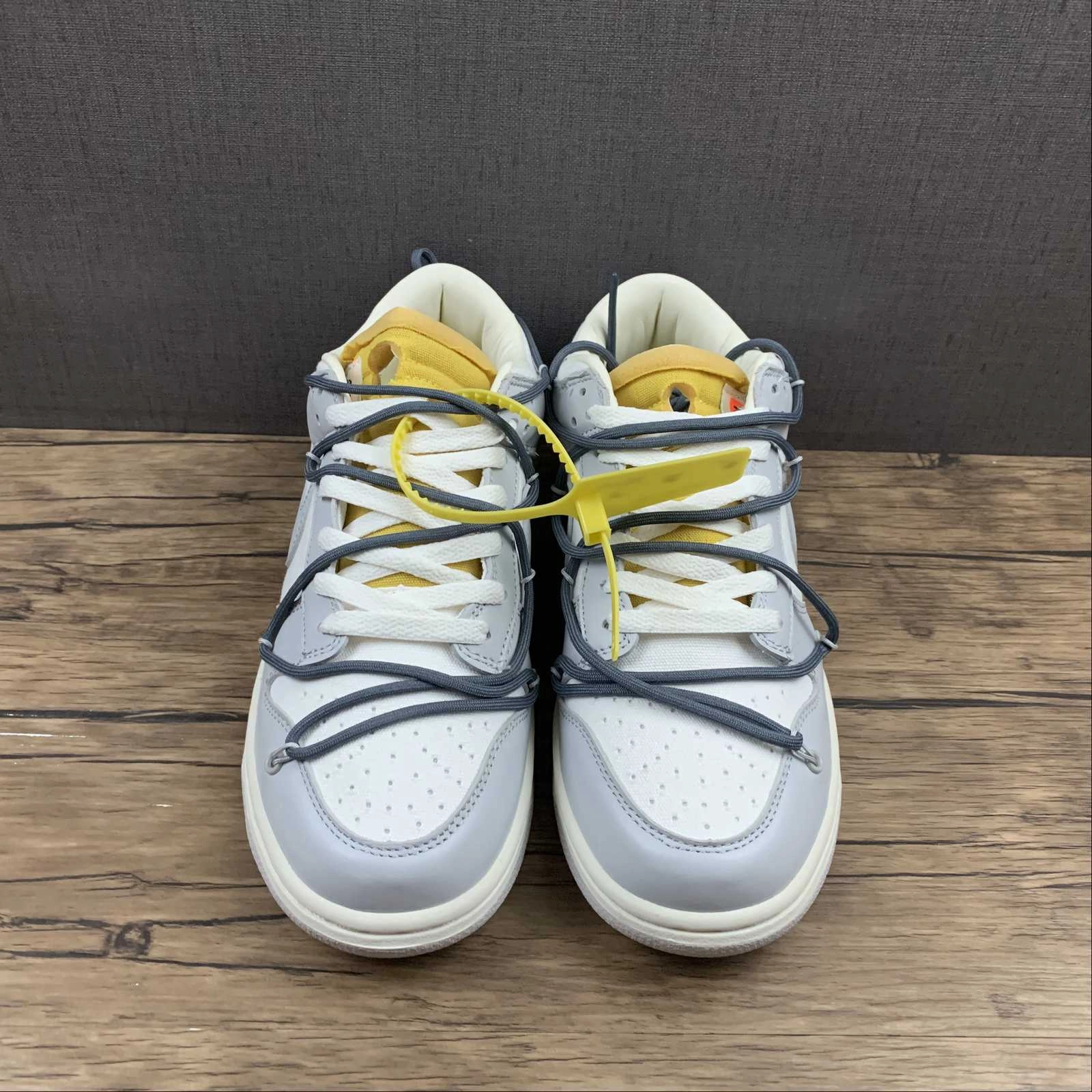 FlatSole Dunk Low X Off-White 'Lote 41 de 50' DM1602-105