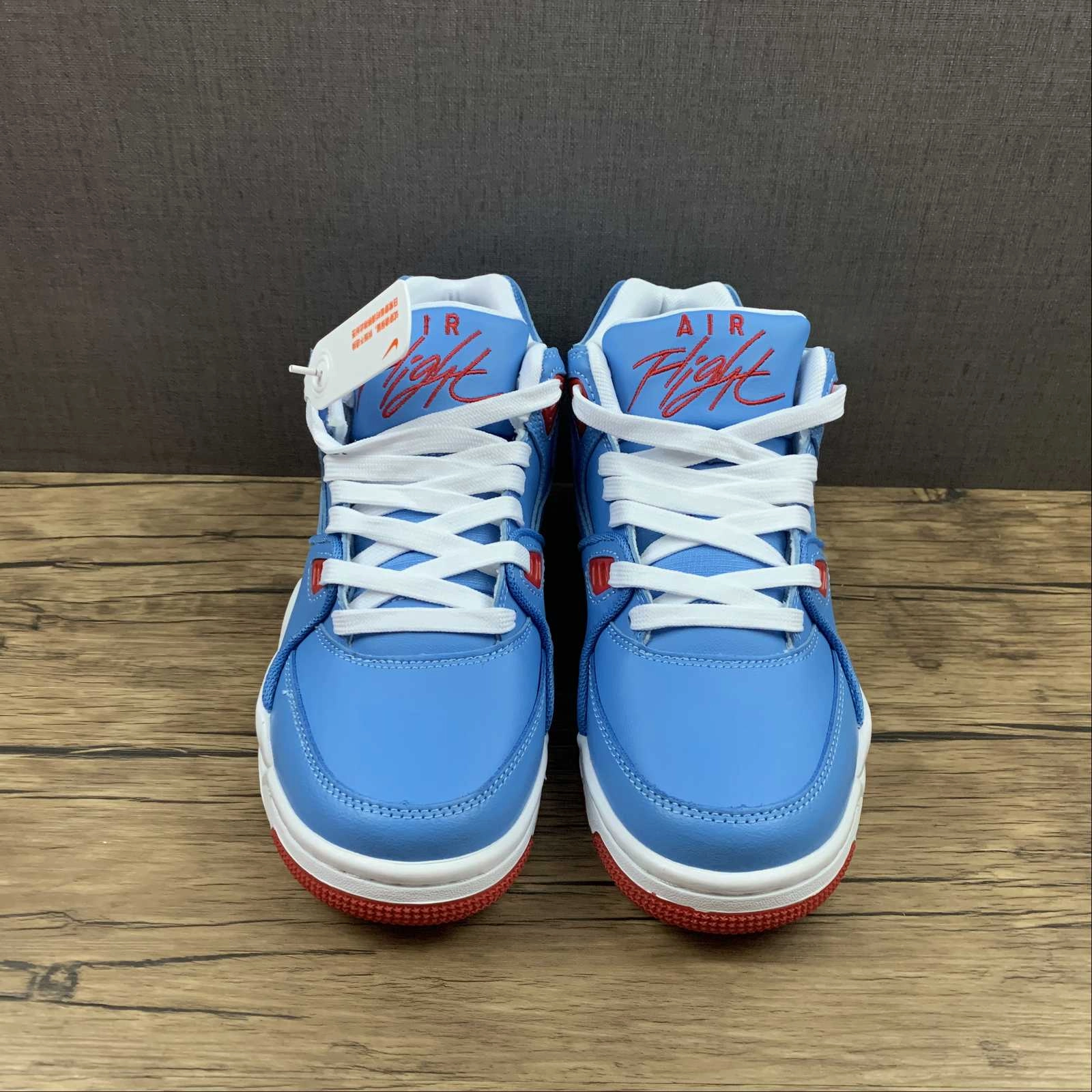 Soft foam Cushioned Frame Air Flight 89 Red Blue CU4831-406