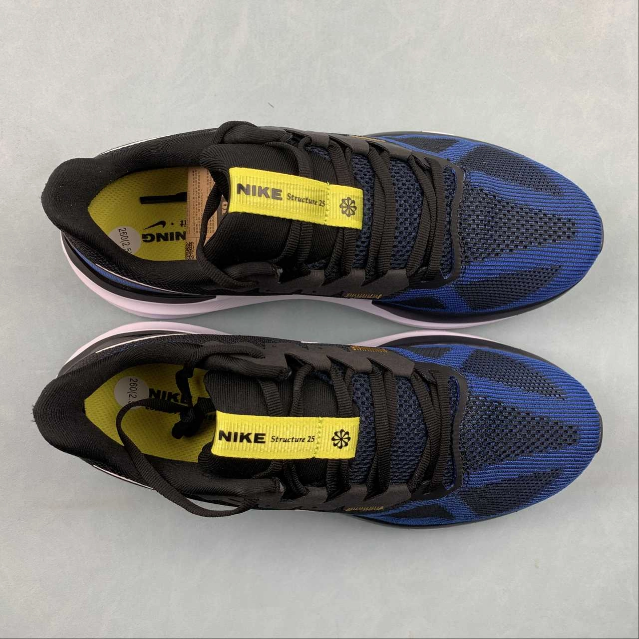 Breathable Material Active Comfort Air Zoom Structure 25 Black White Racer Blue DJ7883-003