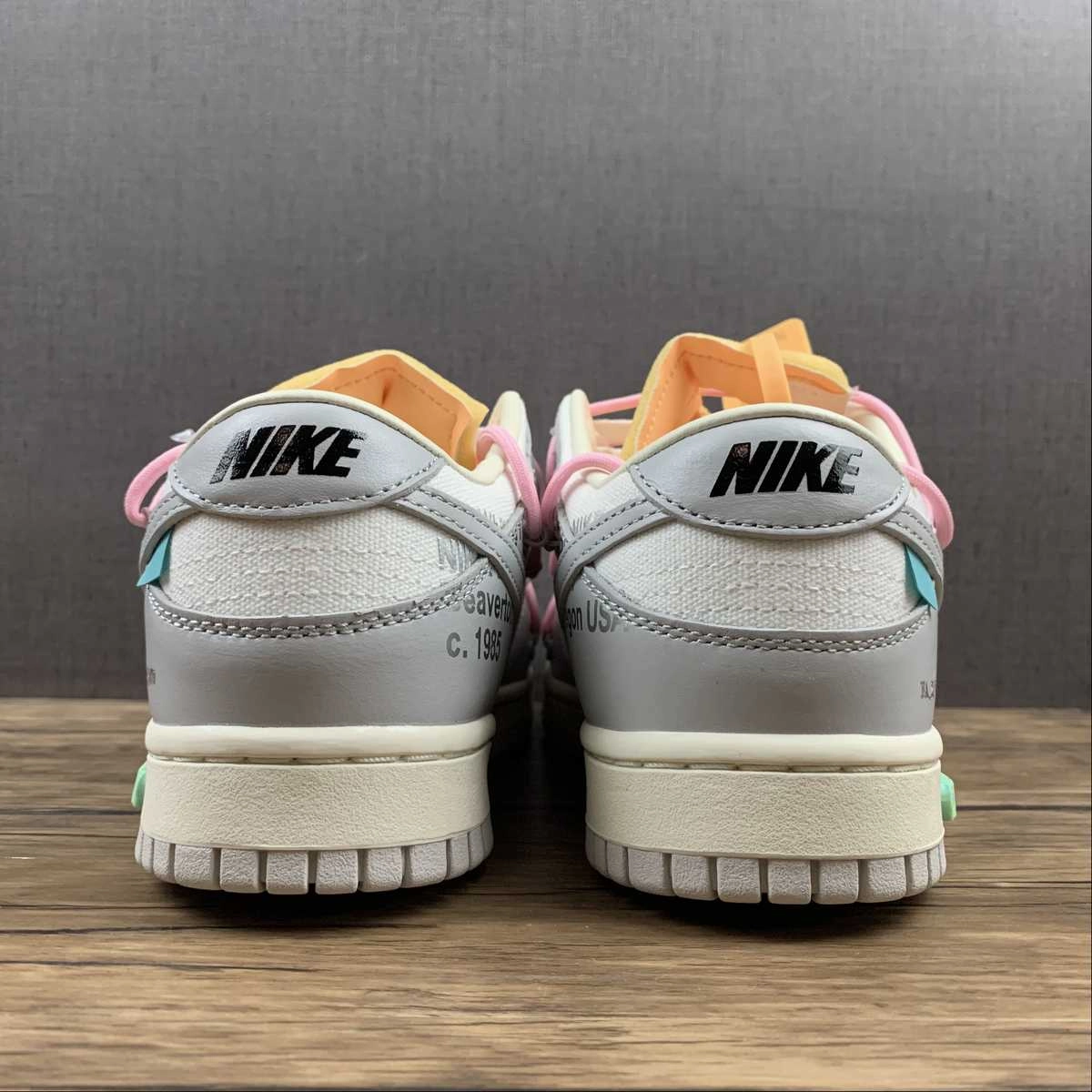 Aerated Insole Dunk Low X Off-White 'Lote 09 de 50' DM1602-109