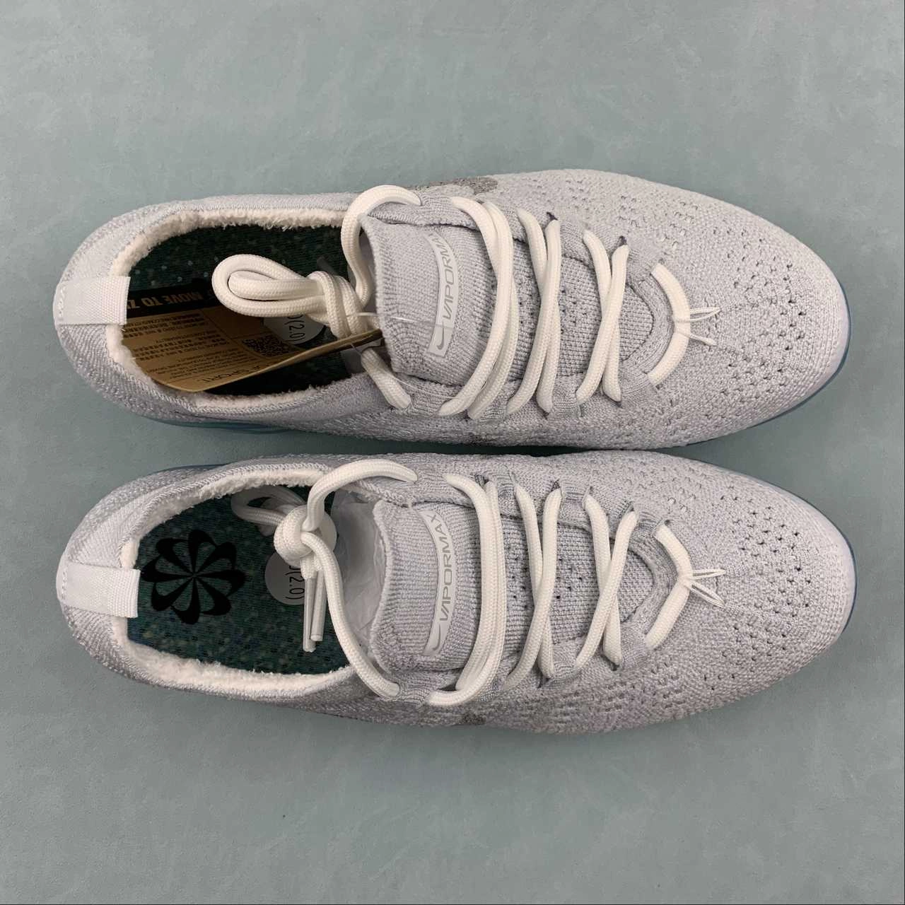 Running Daily Hyper Elastic Platform Air VaporMax 2023 FK Pure Platinum White DV1678-002