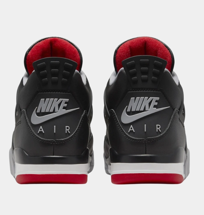 Recycled Rubber Outsole Pull Tab Nike Air Jordan 4 Retro Bred Reimagined