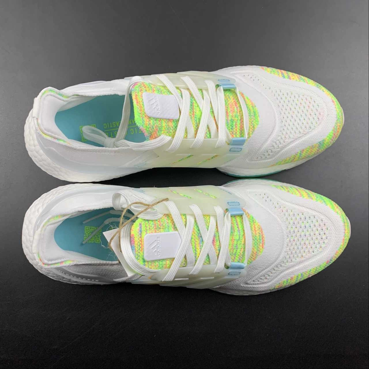 Comfort Style Elevated durability Adidas UltraBoost 22 White Green