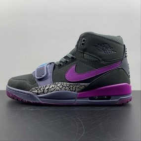Game Speed Support Air Jordan Legacy 312 High Grey Purple AV3922-002