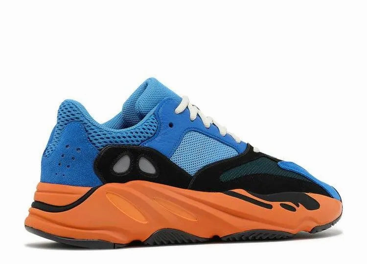 Yeezy 700 Bright Blue Cushioned Ankle Support TPR Outsole