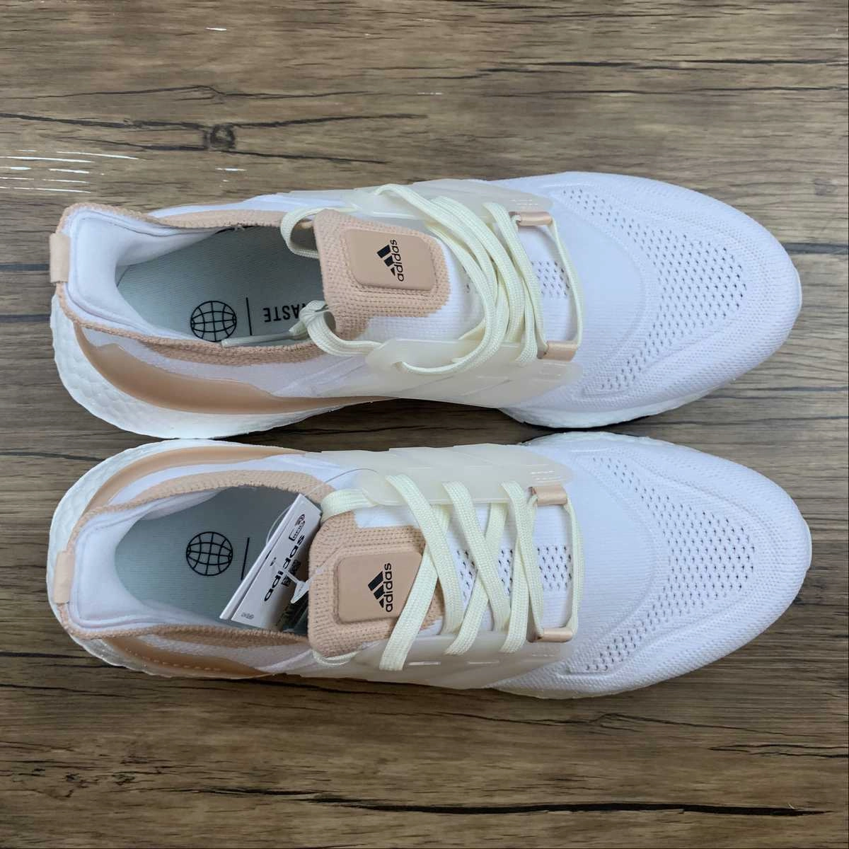 Day Comfort Adidas UltraBoost 22 MADE WITH NATURE White Pink GX8072