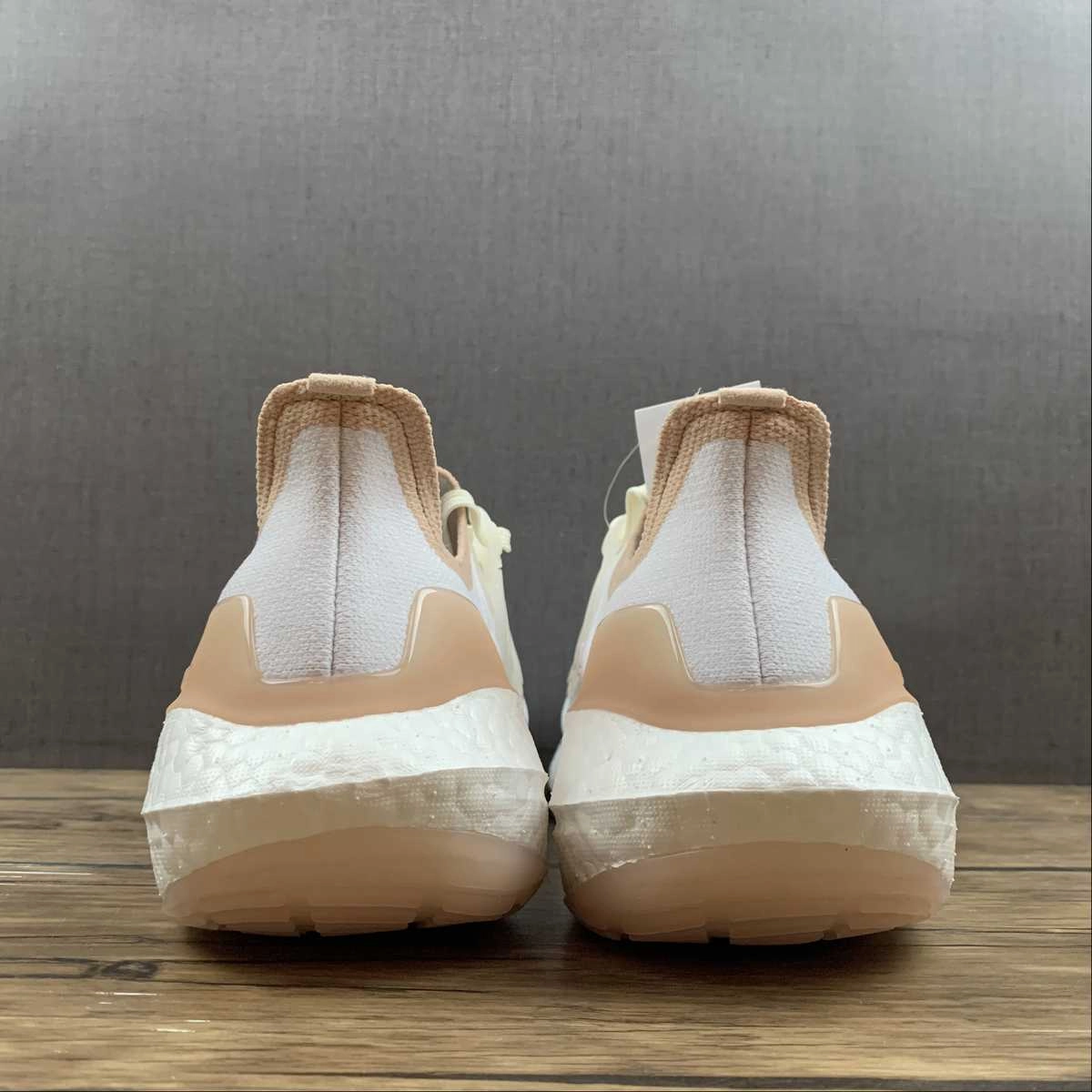 Adidas UltraBoost 22 MADE WITH NATURE White Pink GX8072 Comfort Grip