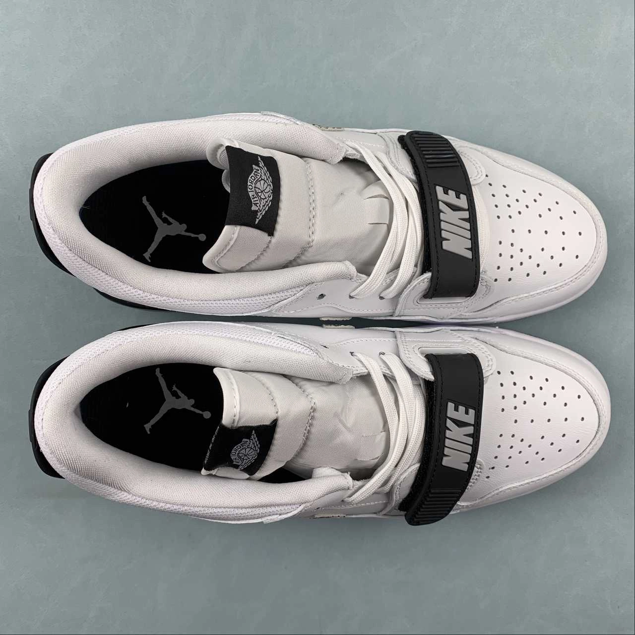 Cushioned Footbed Air Jordan Legacy 312 Low Tech Gray Fire Red Black Summit White CD7069-110