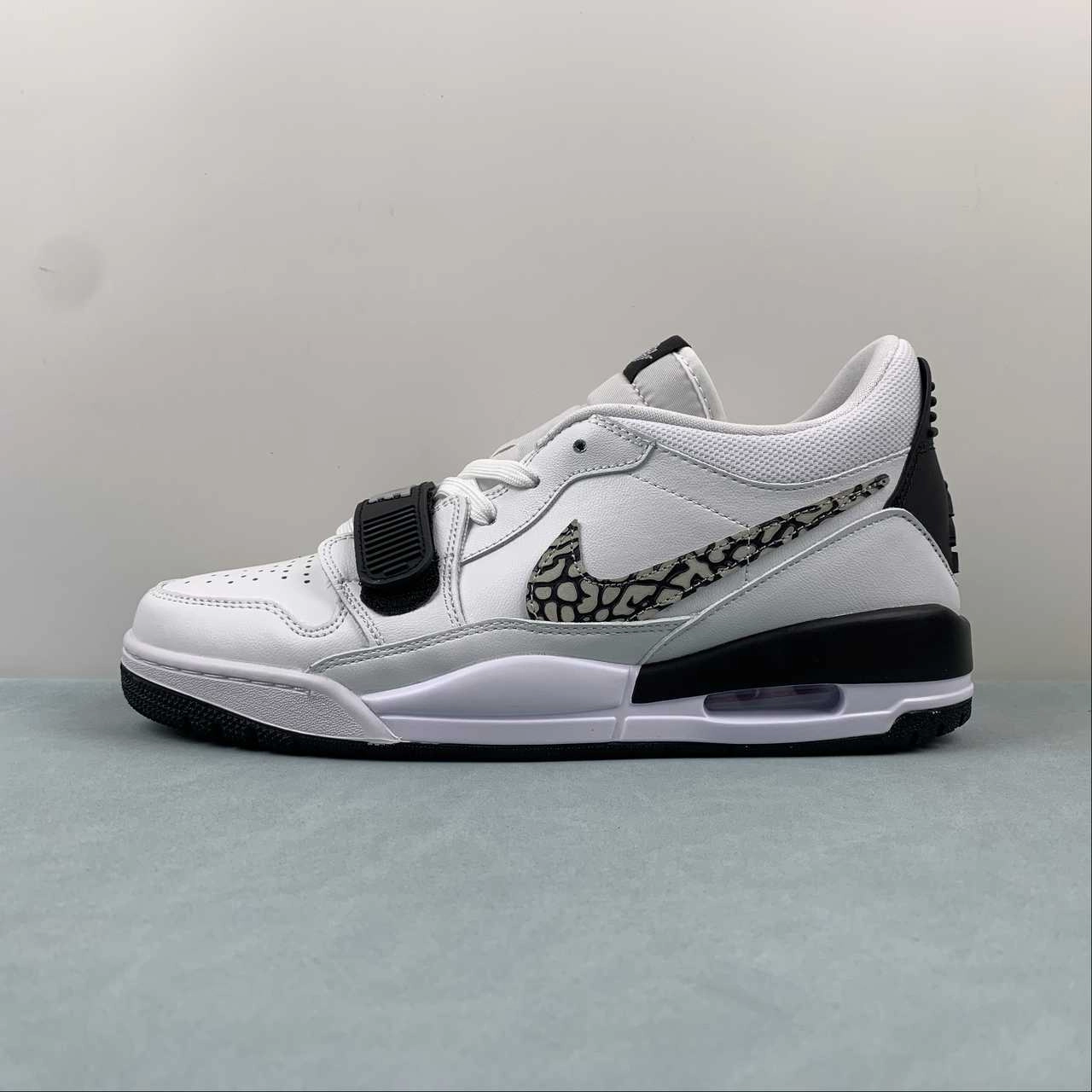 Comfort arch Zero Delay Air Jordan Legacy 312 Low Tech Gray Fire Red Black Summit White CD7069-110