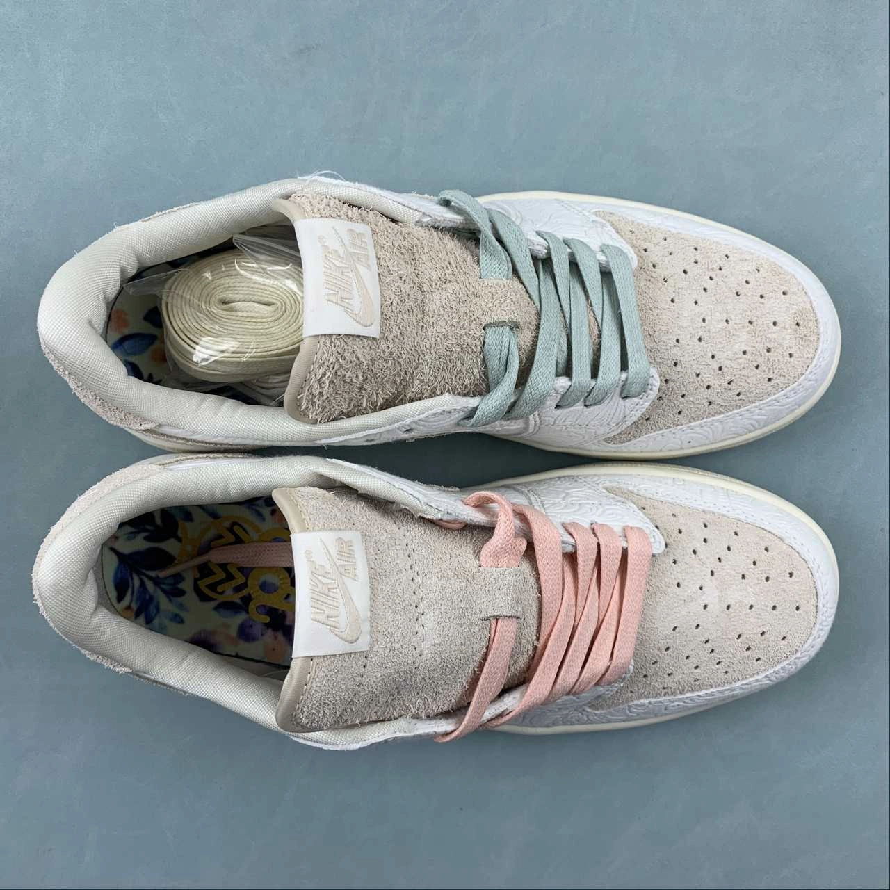 Chris Paul x Air Jordan 1 Retro Low OG Light Cream Sail FZ0455-200 Casual Outfit Ankle Stabilization