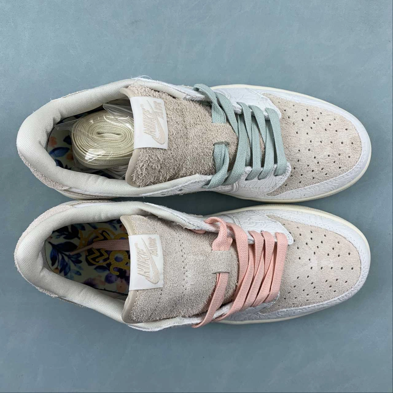 Chris Paul x Air Jordan 1 Retro Low OG Light Cream Sail FZ0455-200 workout mode Adaptive Flex Notches