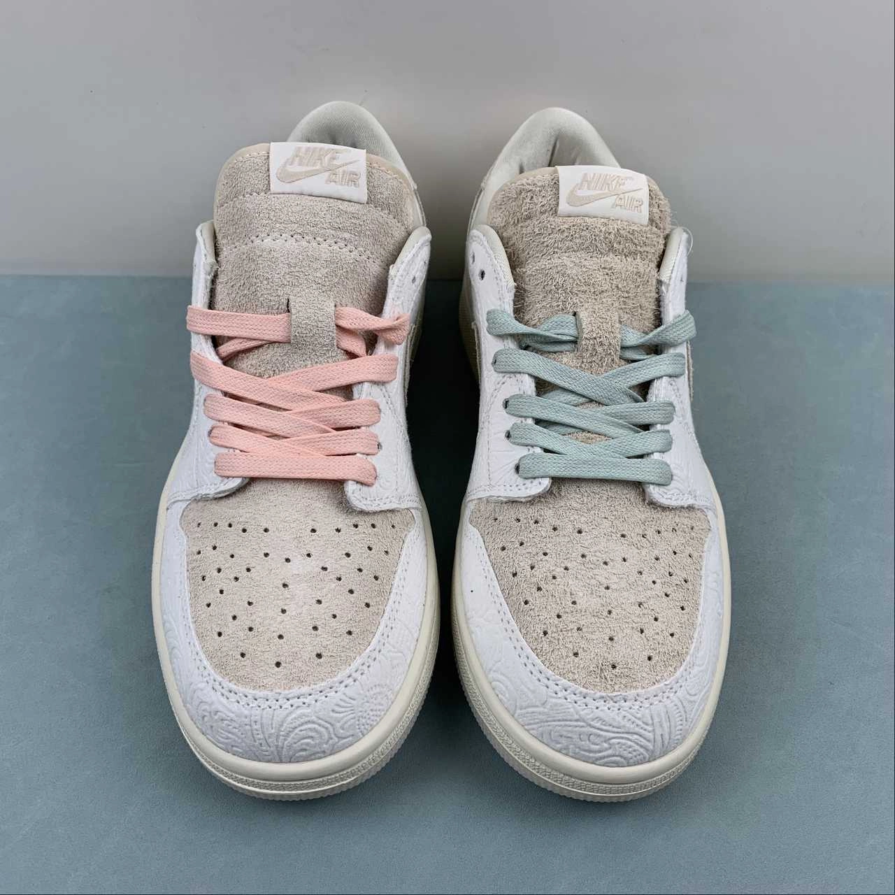 Chris Paul x Air Jordan 1 Retro Low OG Light Cream Sail FZ0455-200 Soft Soles