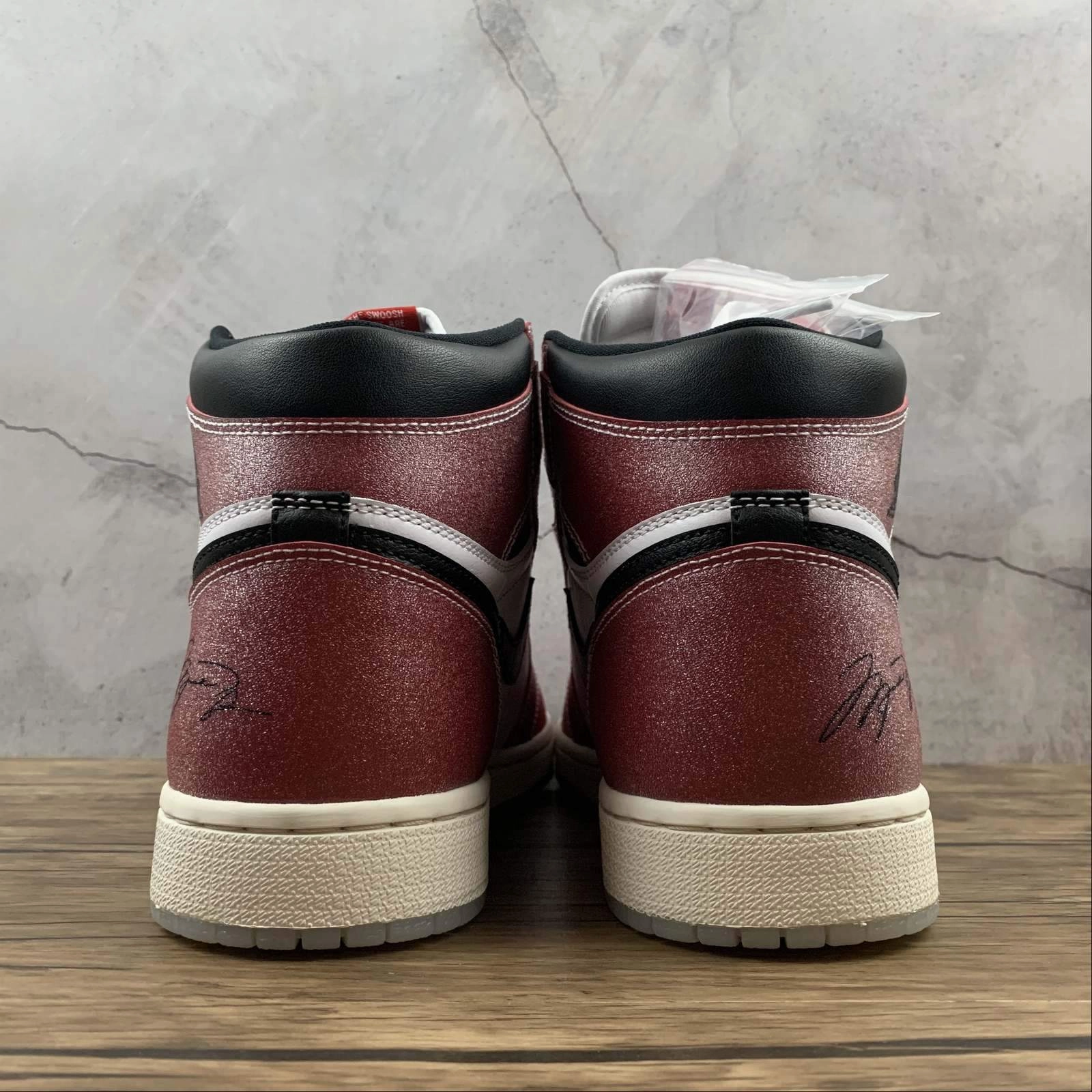 Air Jordan 1 High OG SP White Royal Red Black DA2728-100 Stretchable Upper