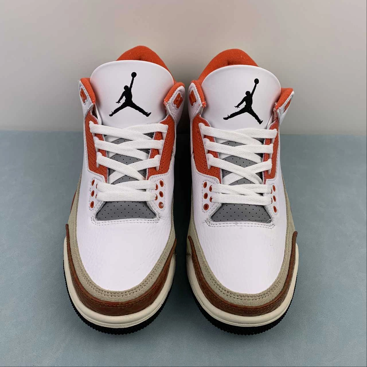 Flat Design Summer Vibe Air Jordan 3 Retro SE Dunk on Mars Black Mars Stone Team Orange DV7028-108